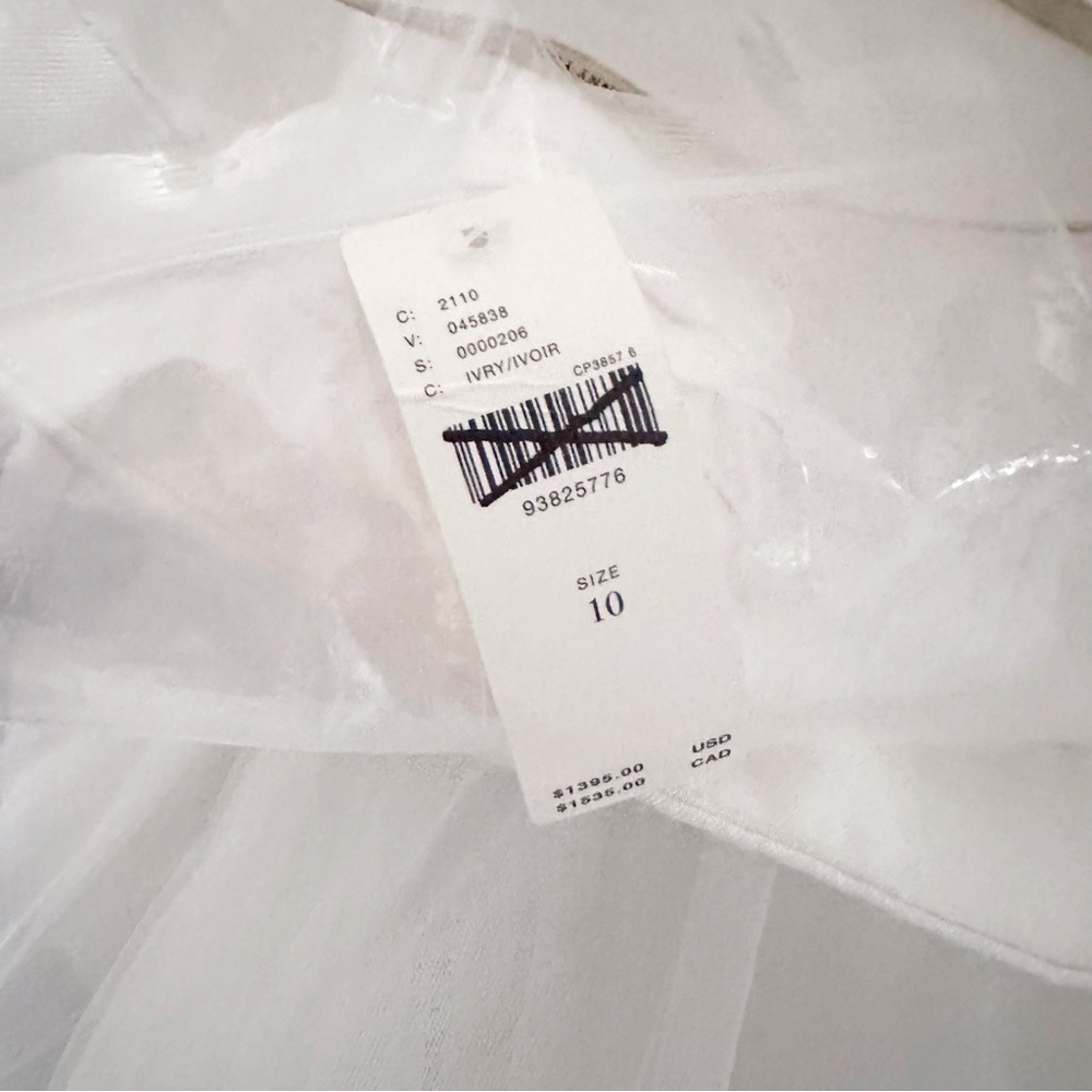 Jenny by Jenny Yoo Georgina Strapless Corset Drop-Waist Tulle Wedding Gown - Picture 10 of 12